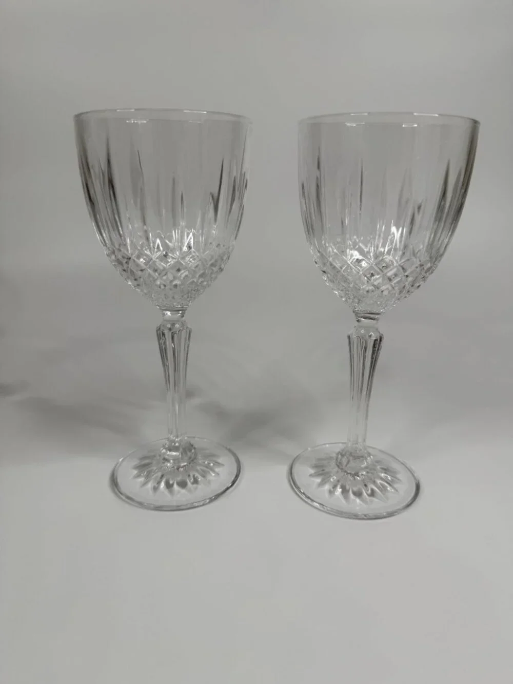 Vintage Crystal d'Arques Durand Constance Clear Crystal Wine Glass, 6.75